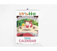 Mi vecino Totoro 2026 Calendario de pared - 12 meses - 29 × 43 cm - Edición inglesa con Catbus, Totoro, Satsuki & Mei