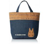 Mi vecino totoro bolsa de almuerzo estilo corcho y vaquero totoro
