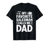 Mi Vendedor Favorito me Llama papá Orgulloso Día del Padre Camiseta