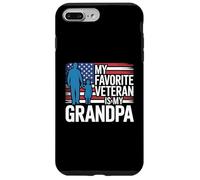 Mi Veterano Favorito es la Familia de mi Abuelo Nieta Carcasa para iPhone 7 Plus/8 Plus