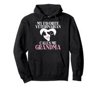 Mi Veterinario Favorito me Llama la Abuela del Veterinario Sudadera con Capucha