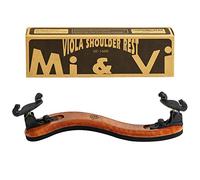 MI&VI Viola - Reposamuñecas de madera auténtica, redondo, plegable, ajustable, excelente agarre de apoyo (Viola 38.1 cm-43.2 cm)