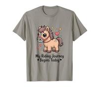 Mi Viaje a Caballo Comienza Hoy, Cute Pony Camiseta