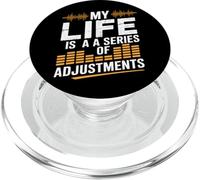 Mi vida es una serie de ajustes Ingeniero de audio PopSockets PopGrip para MagSafe