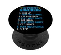 Mi Vida Jugador de Hanukkah PopSockets PopGrip Adhesivo