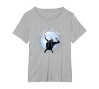 Mi Villano Favorito Minions GRU Camiseta, Mujer Tallas Grandes, Gris Jaspeado, 4XL Grande