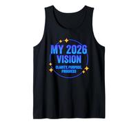 Mi Visión 2026 Resolución de Año Nuevo NYE Meta Motivación Camiseta sin Mangas