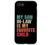 Mi yerno es mi hijo favorito, divertido Día del Padre, retro Carcasa para iPhone SE (2020) / 7 / 8