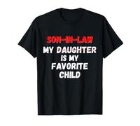 Mi yerno es mi Hijo Favorito, Divertido diseño de Humor Familiar Camiseta