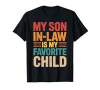 Mi yerno es mi hijo favorito, divertido, retro, para el Día del Padre Camiseta