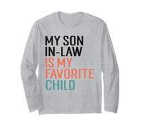 Mi yerno es mi Hijo Favorito Mamá sarcástica Graciosa Mamá Manga Larga