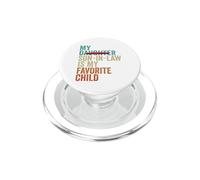 Mi yerno es mi Hijo Favorito Retro - Hija reemplazada PopSockets PopGrip para MagSafe