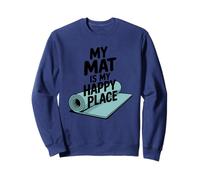 MI Yoga Mat ES MI Lugar DE Yoga Feliz Sudadera