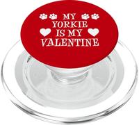 Mi Yorkie es el dueño de mi Perro de San Valentín PopSockets PopGrip para MagSafe
