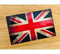 Mi398 - Pegatina de la bandera de Reino Unido con minibandera de Inglaterra