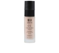 MIA Cosmetics Paris Crema CC – Esferas rellenadoras de ácido hialurónico – Tono Medio SPF 30 – 30 ml