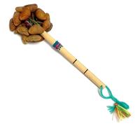Mia Jewel Shop - Maracas for Adults/ASMR Tool: Seed Shaker instrument | Bamboo Instrument, Musical Instruments - Natural Cacho Seed Pods Shaker - Handmade Nut Shell Percussion Instrument