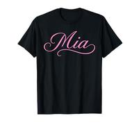 MIA Nombre Mujeres Elegante Lindo Esposa Elegante Chica Novia GF Camiseta