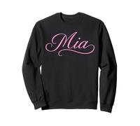 MIA Nombre Mujeres Elegante Lindo Esposa Elegante Chica Novia GF Sudadera
