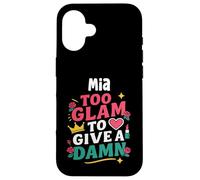 MIA Personalized Women's Gift Custom MIA Carcasa para iPhone 16