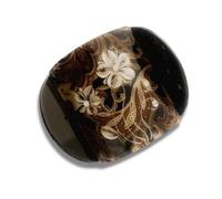 Mia Pinza para el pelo, accesorio fuerte para mujeres, adolescentes, estudiantes, peinados, rizos franceses, tamaño grande, estampado floral