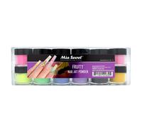 Mia Secret -Fruity Collection - Juego de 12 polvos acr licos para u as