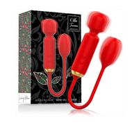 MIA - TOSCANA DOUBLE PLEASURE WAND + HUEVO VIBRADOR