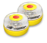 MIAC Baliza v16 Homologada DGT SIM y Datos Incluidos hasta 2038 - Luz Emergencia Coche Homologado DGT 3.0 - Con Geolocalización Obligatoria Enero 2026 (Safety Light IoT, 2 uds)
