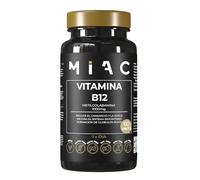 MIAC Vitamina B12. Metilcobalamina B12 60 Cápsulas. 1000 mcg. Vitaminas B12 para Combatir Cansancio y Fatiga. Complemento Alimenticio para el Sistema Inmune. Complejo B12 Plus Energía