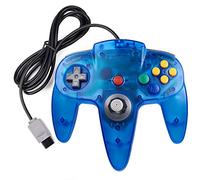miadore Mando clásico N64 compatible con consola N64,Plug & Play (azul)