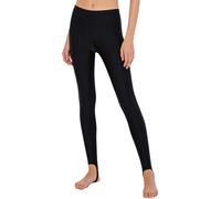 Miaeowve Pantalones ajustados largos para mujer, leggings elásticos con pasarela, cintura alta, pantalones de correr, ajustados, para deporte, Tipo B., S