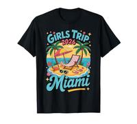 Miami 2026 Girl Trip Matching Bestie Vacaciones Mujeres Florida Camiseta
