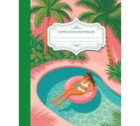 Miami Aesthetic Collage Ruled Notebook | Aesthetic College Ruled Journal with Vaporwave, Retro Beach & Neon Design: Your Creative Space with Tropical ... | Perfect for Journaling, School, or Gift