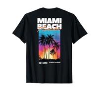 Miami Beach Florida Summer Palm Vacaciones USA Camiseta