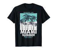 Miami Beach, I Love Miami, Cool Miami Summer Graphic Design Camiseta