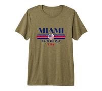 Miami Beach Novelty tee Shirts, I Love Miami Florida, Miami Camiseta Premium