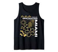 Miami Elige tu destino Florida USA Boho Abstract Camiseta sin Mangas