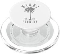 Miami EST. 1896 Florida USA América PopSockets PopGrip para MagSafe