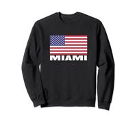 Miami, Florida USA Bandera Sudadera