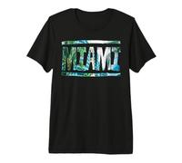 Miami Tourist Florida USA I Love Miami Hip Hop Souvenir Camiseta Premium