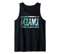 Miami Tourist Florida USA I Love Miami Hip Hop Souvenir Camiseta sin Mangas