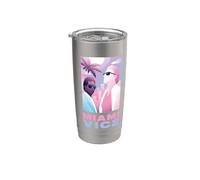 Miami Vice Airbrush Duo Sunset Vaso térmico de acero inoxidable de doble pared