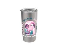 Miami Vice Airbrush Florida Vaso térmico de acero inoxidable de doble pared