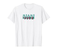 Miami Vice Front & Back Neon Duo Camiseta
