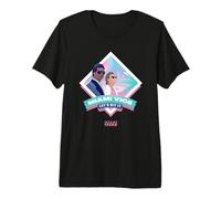 Miami Vice Let’s Hit It Airbrush Diamond Camiseta Premium