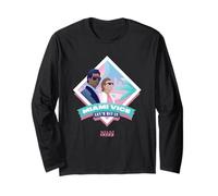 Miami Vice Let’s Hit It Airbrush Diamond Manga Larga