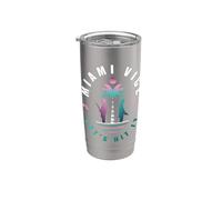 Miami Vice Let’s Hit It Vaso térmico de acero inoxidable de doble pared