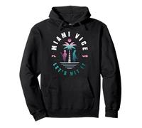 Miami Vice Let's Hit It Diseño de Estilo Retro Sudadera con Capucha