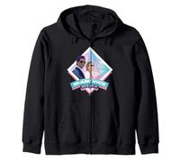Miami Vice Let's Hit It, Estilo Retro de los 80 Sudadera con Capucha