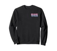 Miami Vice Retro Airbrush Front & Back Sudadera